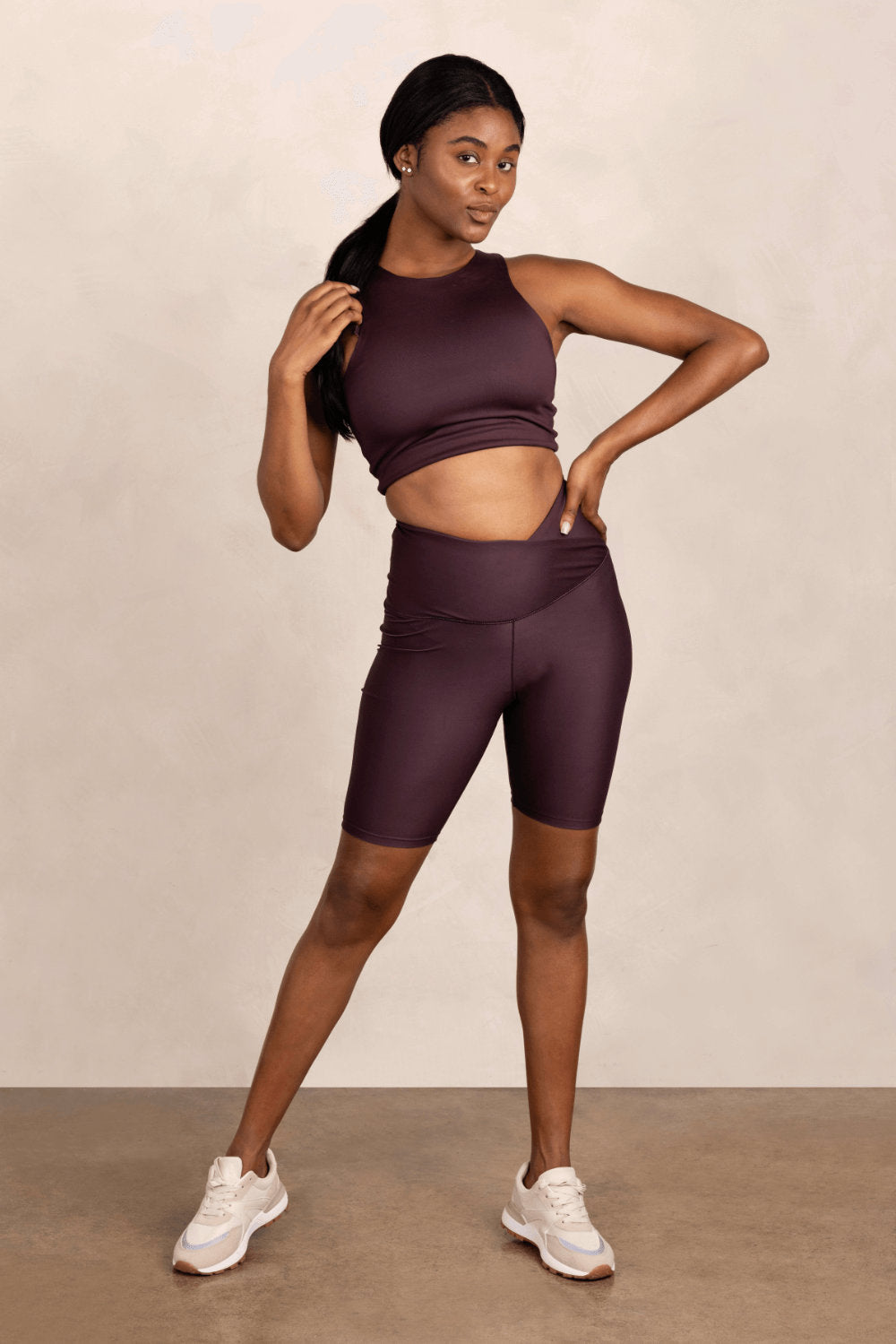 On the Move Compression Biker Shorts