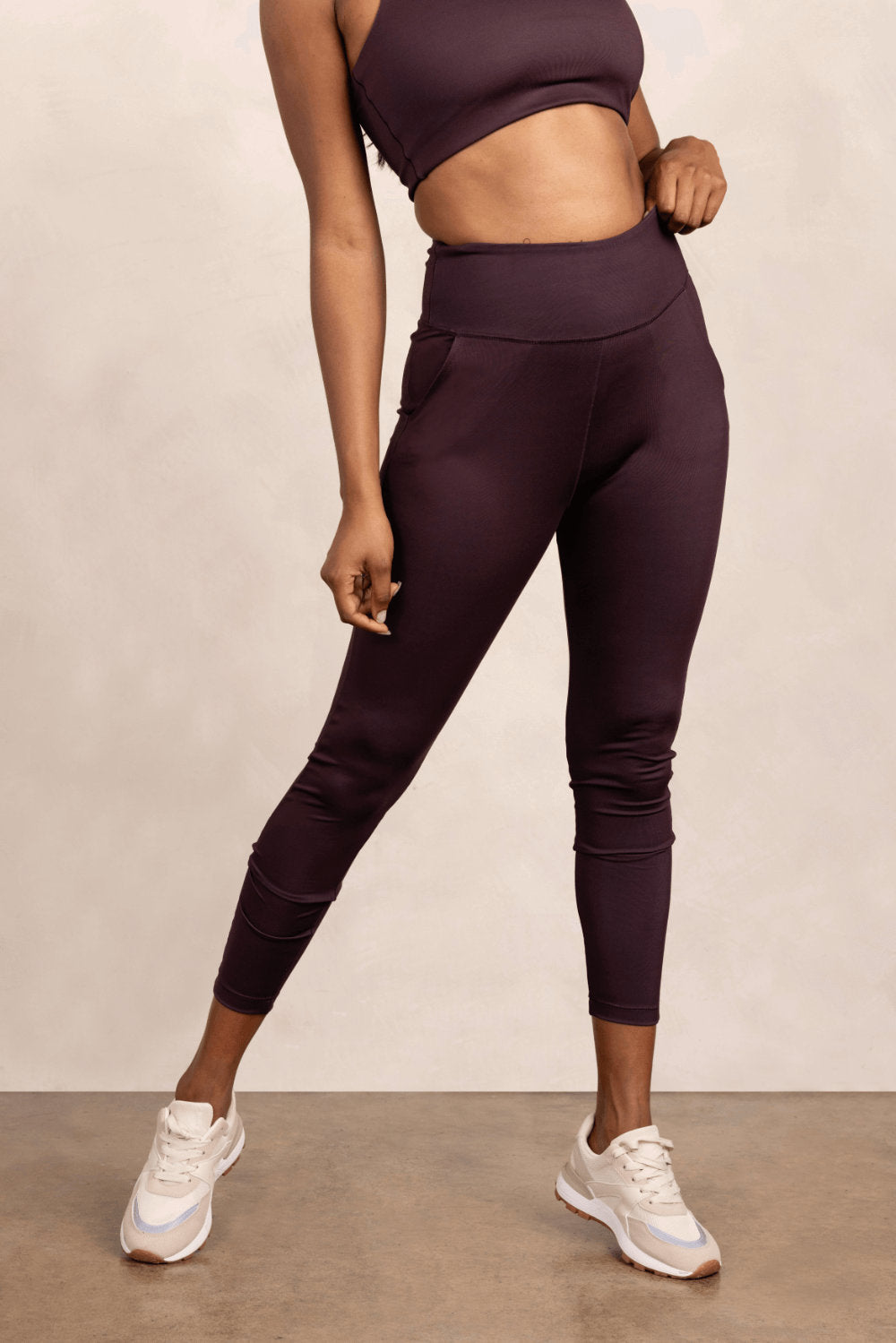Woman in activewear