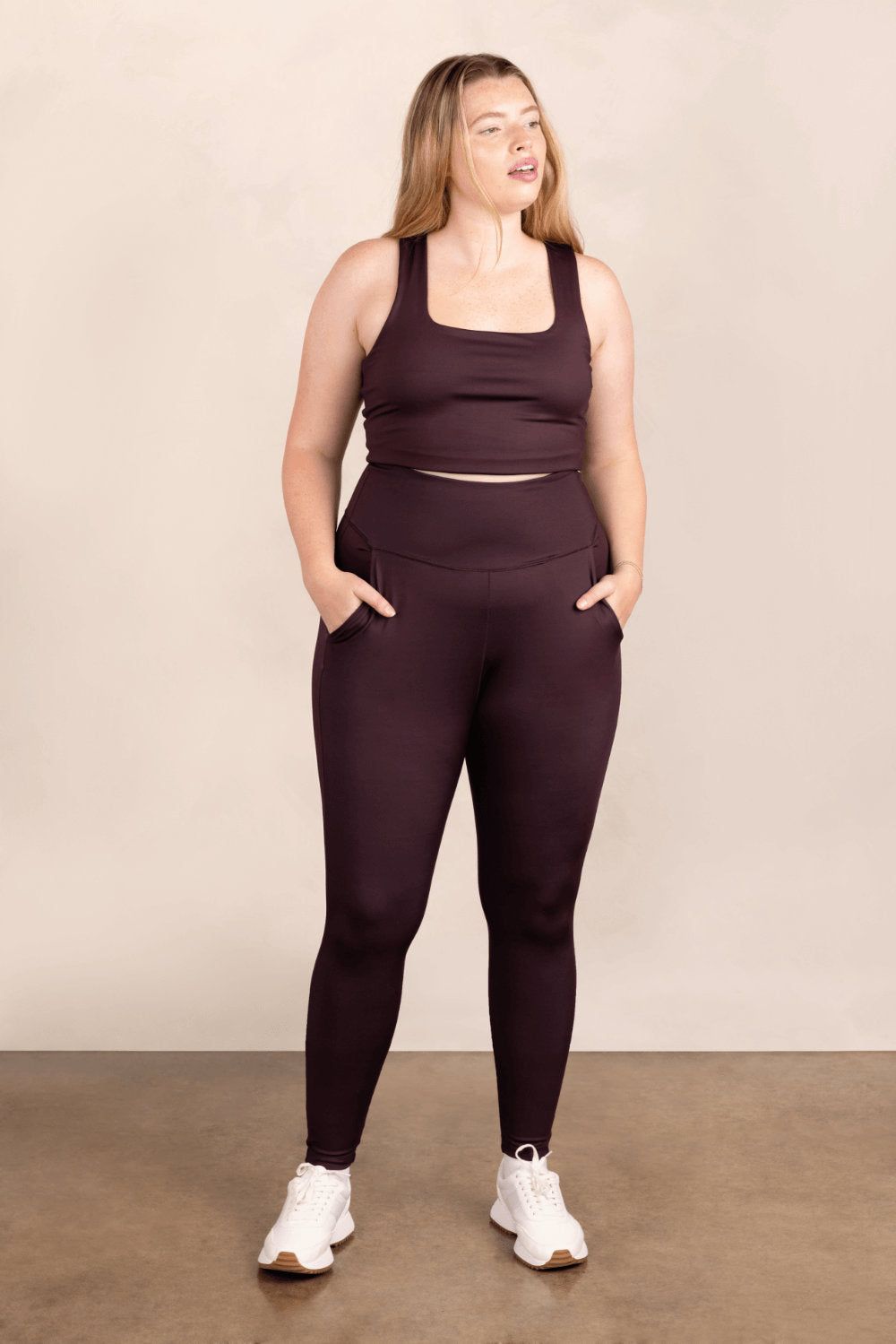 Woman in activewear