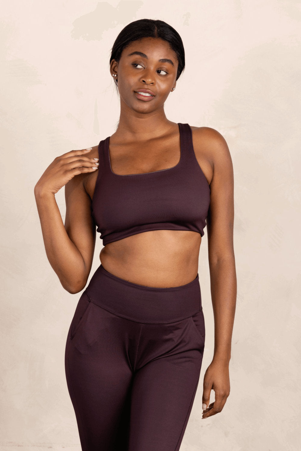 Cool Breeze Racerback Seamless Sports Bra