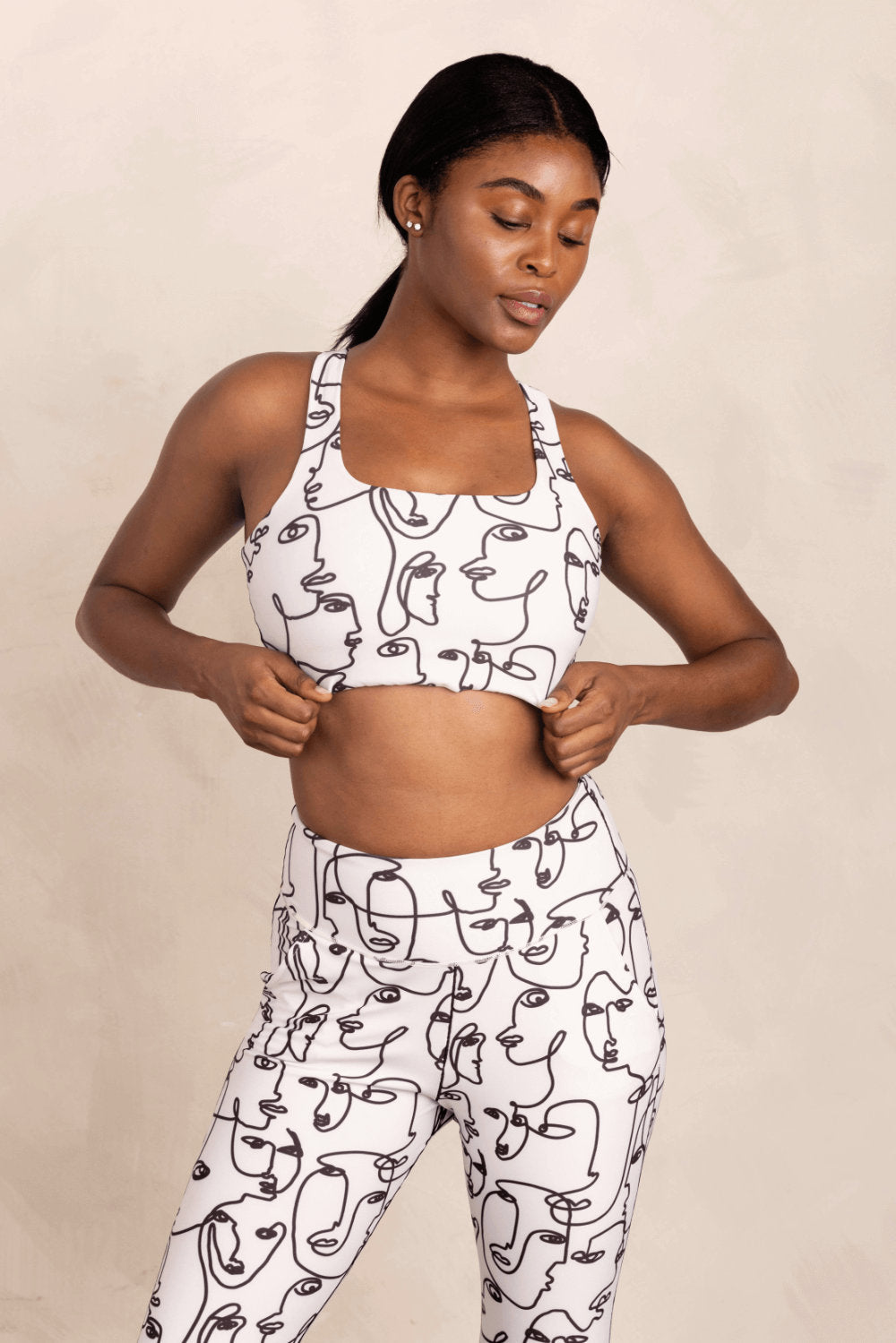 Cool Breeze Racerback Seamless Sports Bra