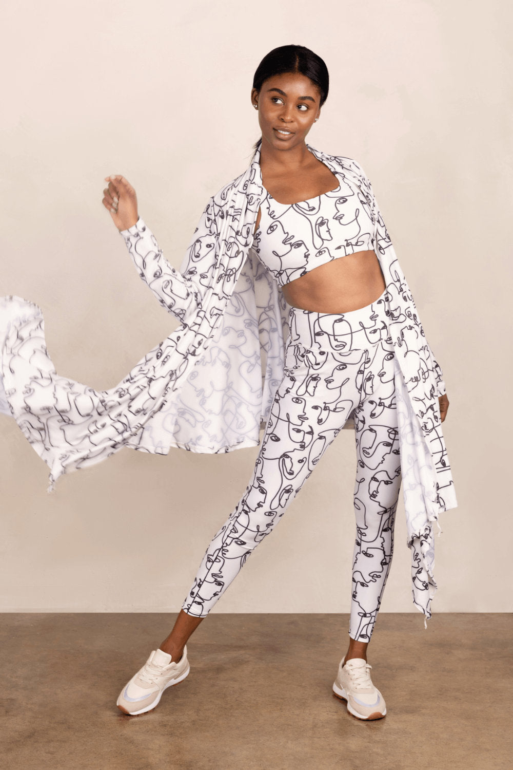 Go With the Flow Long Draped Cardigan