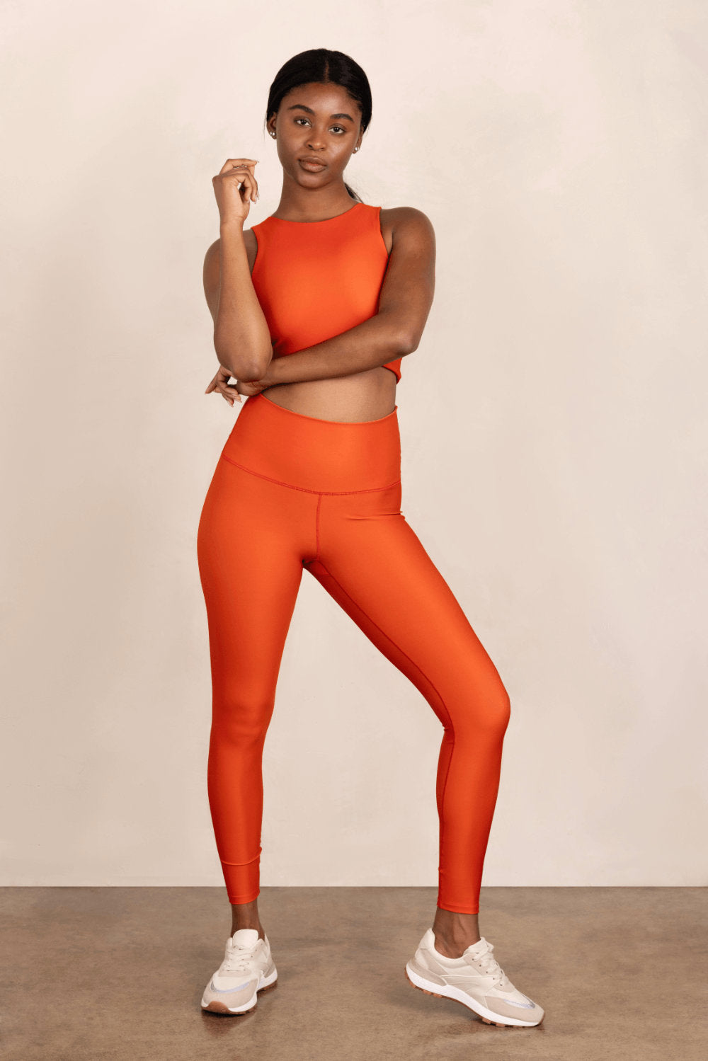 Woman in activewear